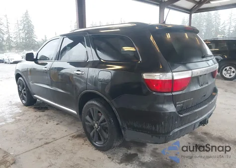 2013 Dodge Durango Crew from USA, damaged, VIN 1C4RDJDGXDC681121